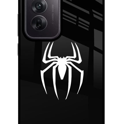 Miles Symbol Oppo Reno12 5G Glass Case Back Cover by Casekaro