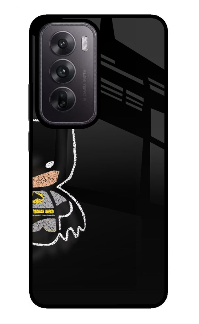 Bat Kitty Oppo Reno12 5G Glass Case
