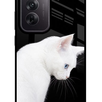 Snow Gaze Oppo Reno12 5G Glass Case Back Cover by Casekaro