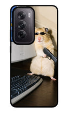 Hacker Hamster Oppo Reno12 5G Glass Case