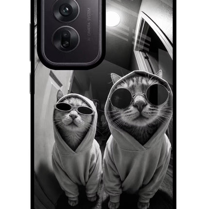 Hood Cats Oppo Reno12 5G Glass Case