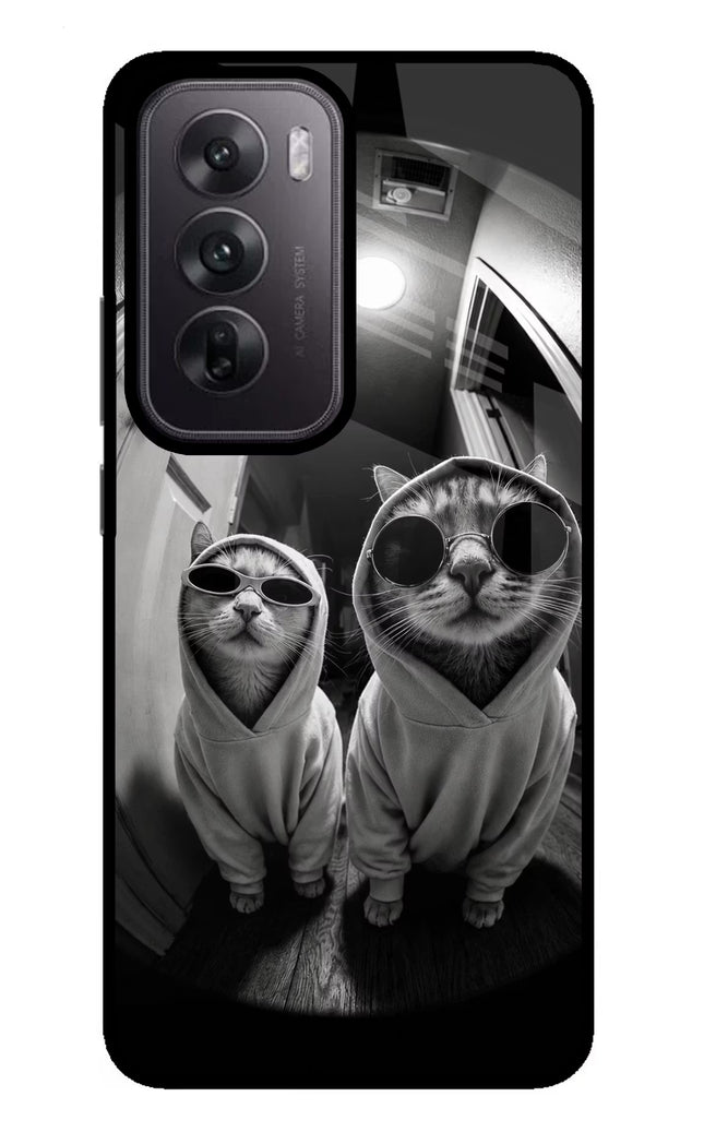 Hood Cats Oppo Reno12 5G Glass Case