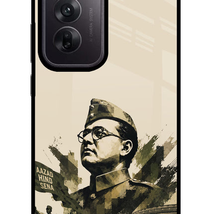 Netaji Rising Oppo Reno12 5G Glass Case