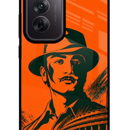 Bhagat Singh Legacy Oppo Reno12 5G Glass Case