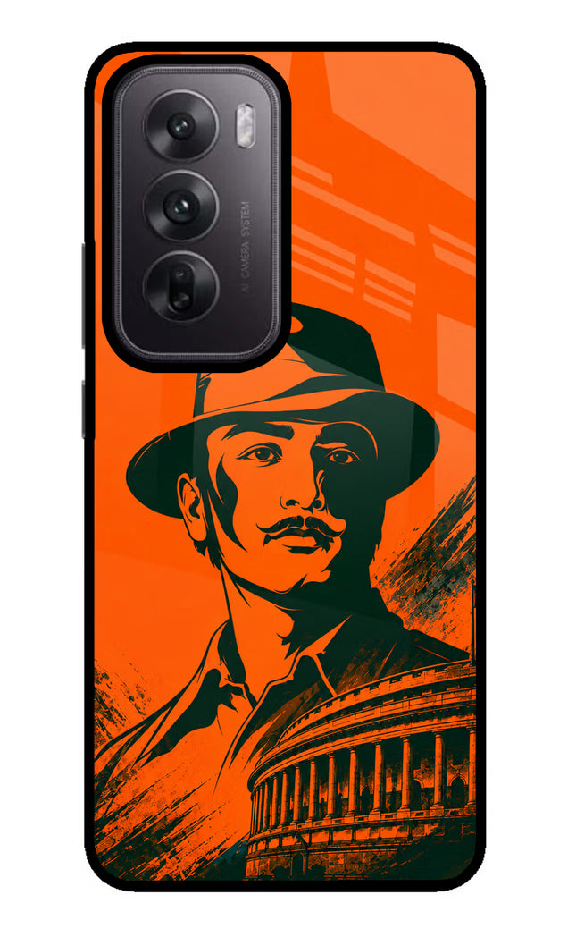 Bhagat Singh Legacy Oppo Reno12 5G Glass Case