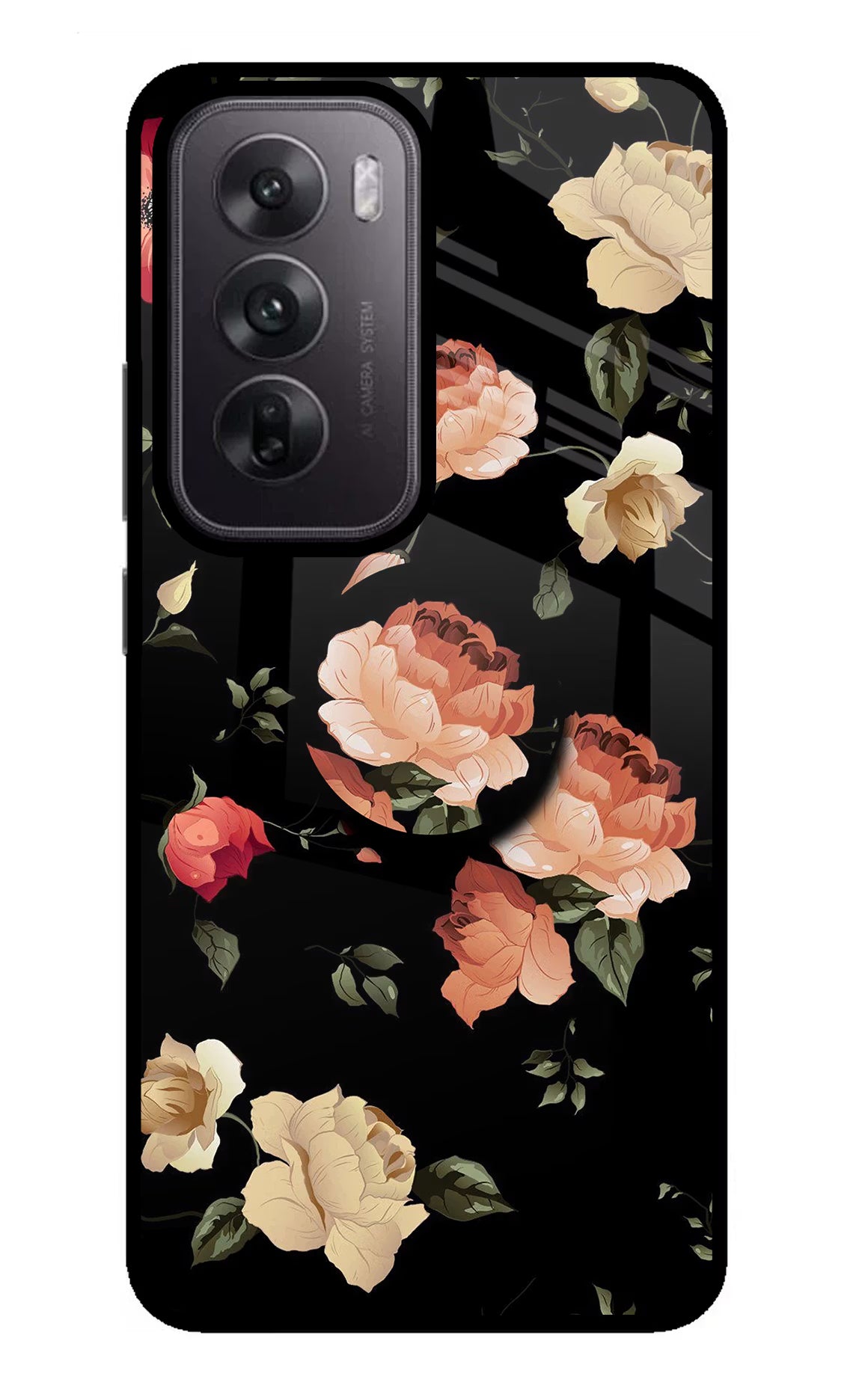 Flowers Oppo Reno12 5G Pop Case by Casekaro
