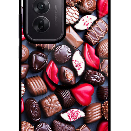 Chocolates Oppo Reno12 5G Pop Case by Casekaro