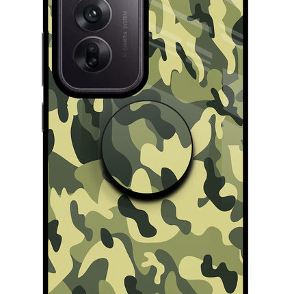 Camouflage Oppo Reno12 5G Pop Case by Casekaro