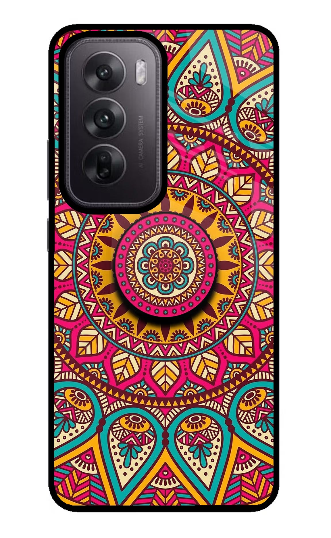 Mandala Oppo Reno12 5G Pop Case by Casekaro