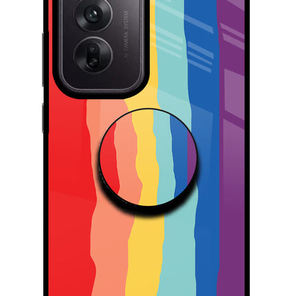 Rainbow Oppo Reno12 5G Pop Case by Casekaro