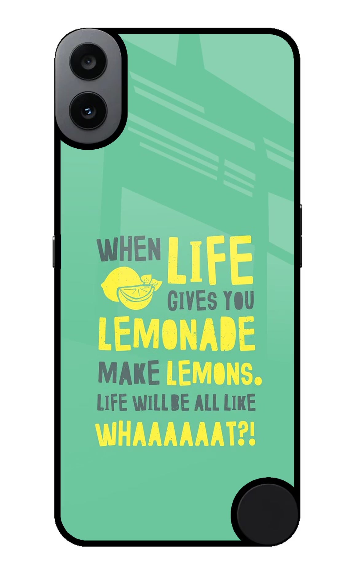 Quote CMF by Nothing Phone 1 Glass Case Back Cover by Casekaro