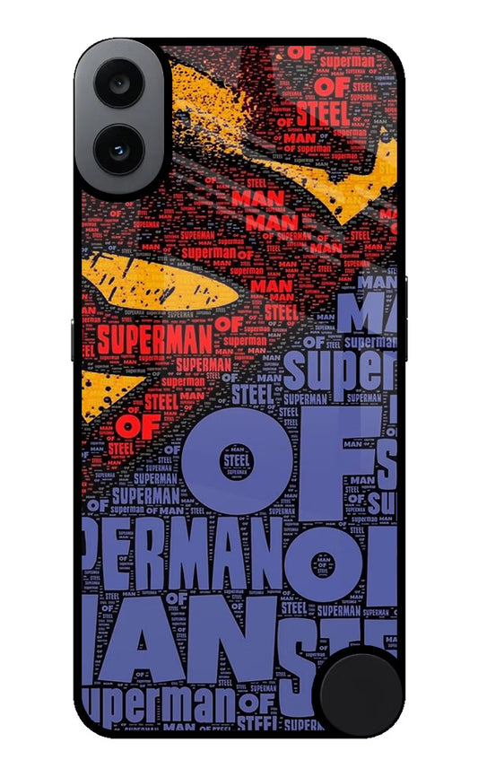 Superman CMF by Nothing Phone 1 Glass Case