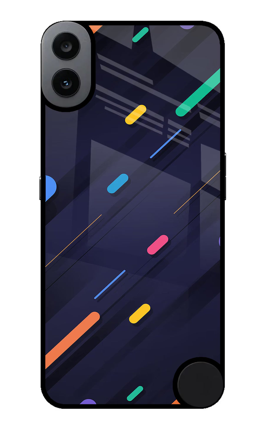 Abstract Design CMF by Nothing Phone 1 Back Cover, Metal case