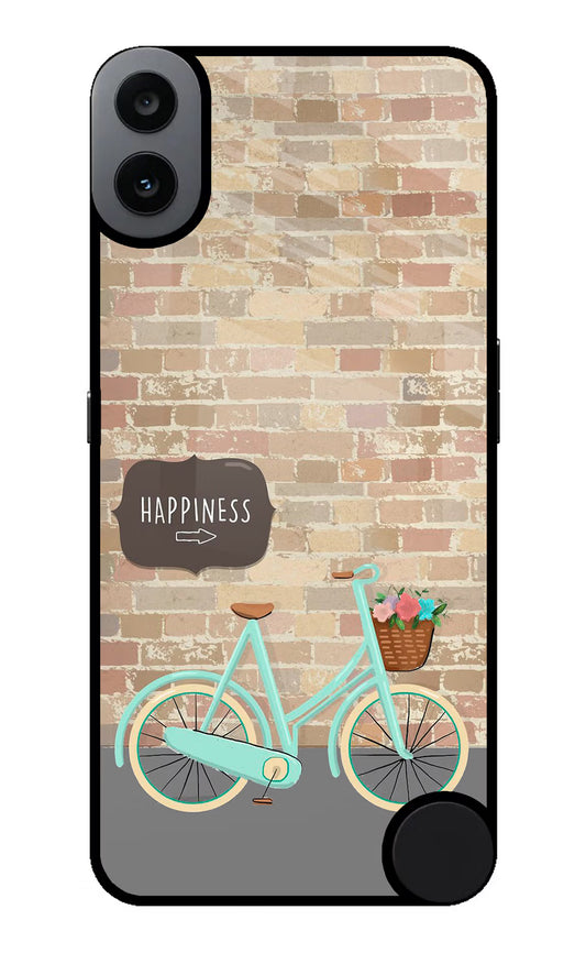 Happiness Artwork CMF by Nothing Phone 1 Glass Case