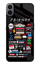 FRIENDS CMF by Nothing Phone 1 Glass Case