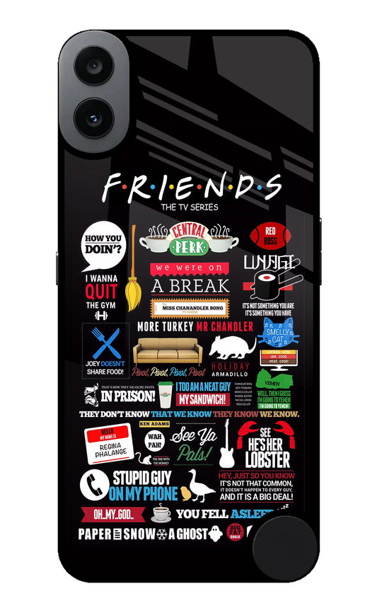 FRIENDS CMF by Nothing Phone 1 Glass Case