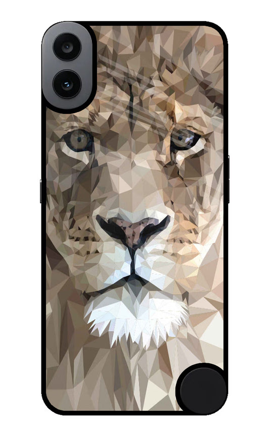 Lion Art CMF by Nothing Phone 1 Glass Case