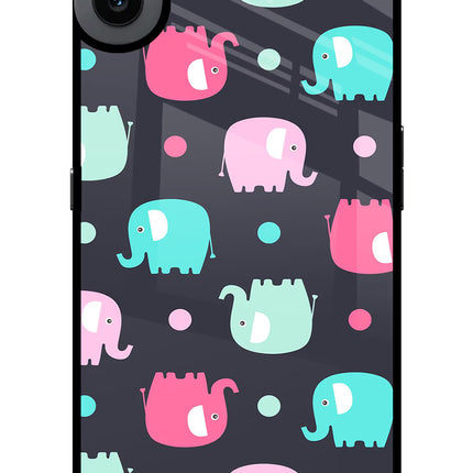 Elephants CMF by Nothing Phone 1 Glass Case