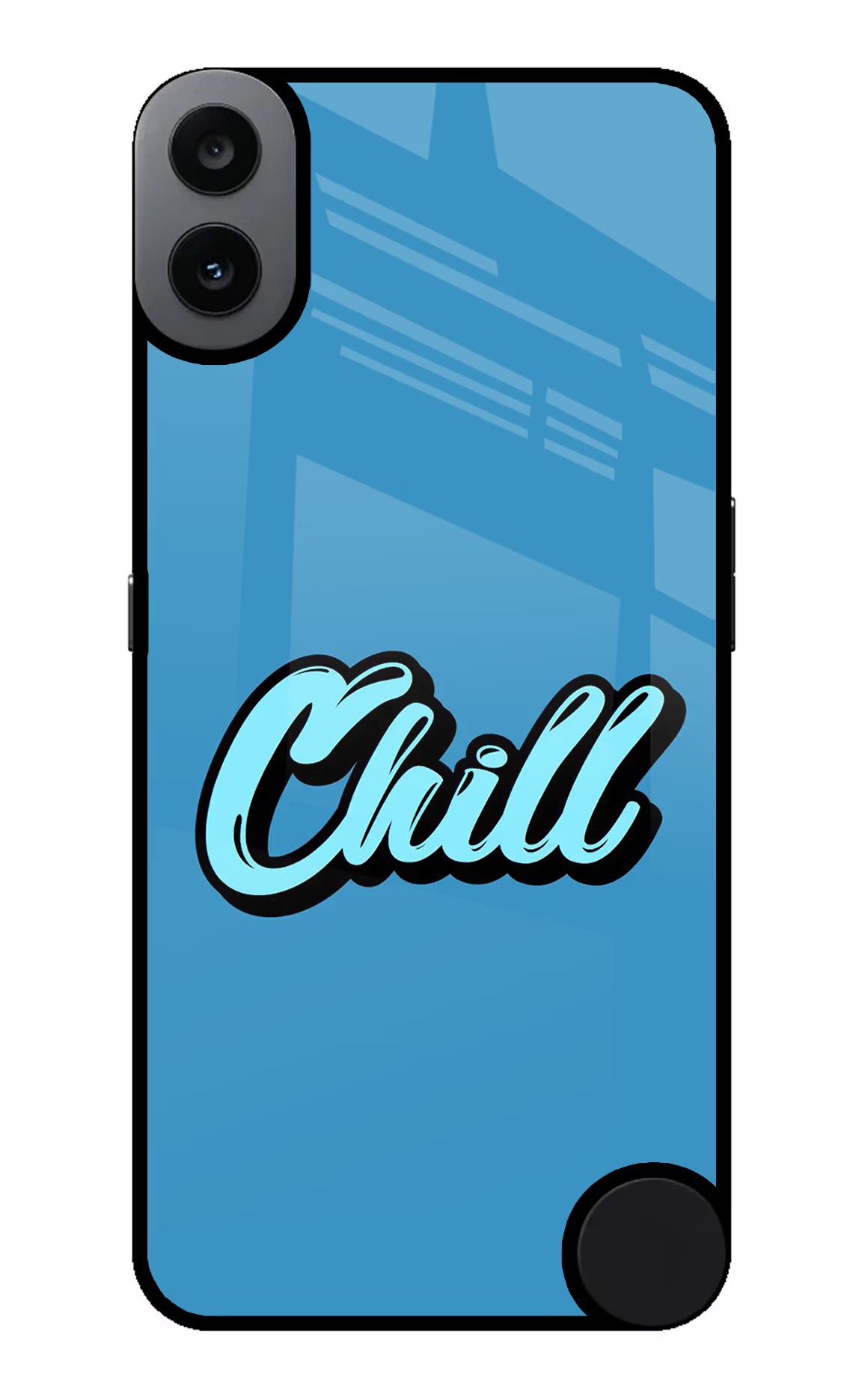 Chill CMF by Nothing Phone 1 Glass Case Back Cover by Casekaro