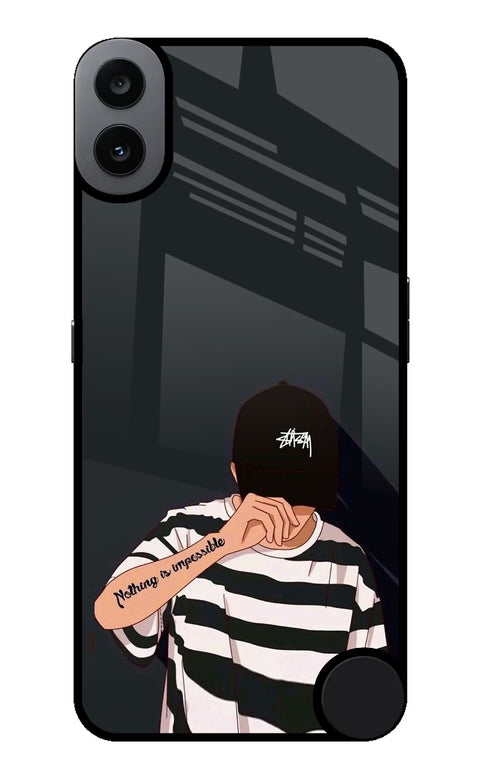 Aesthetic Boy CMF by Nothing Phone 1 Glass Case