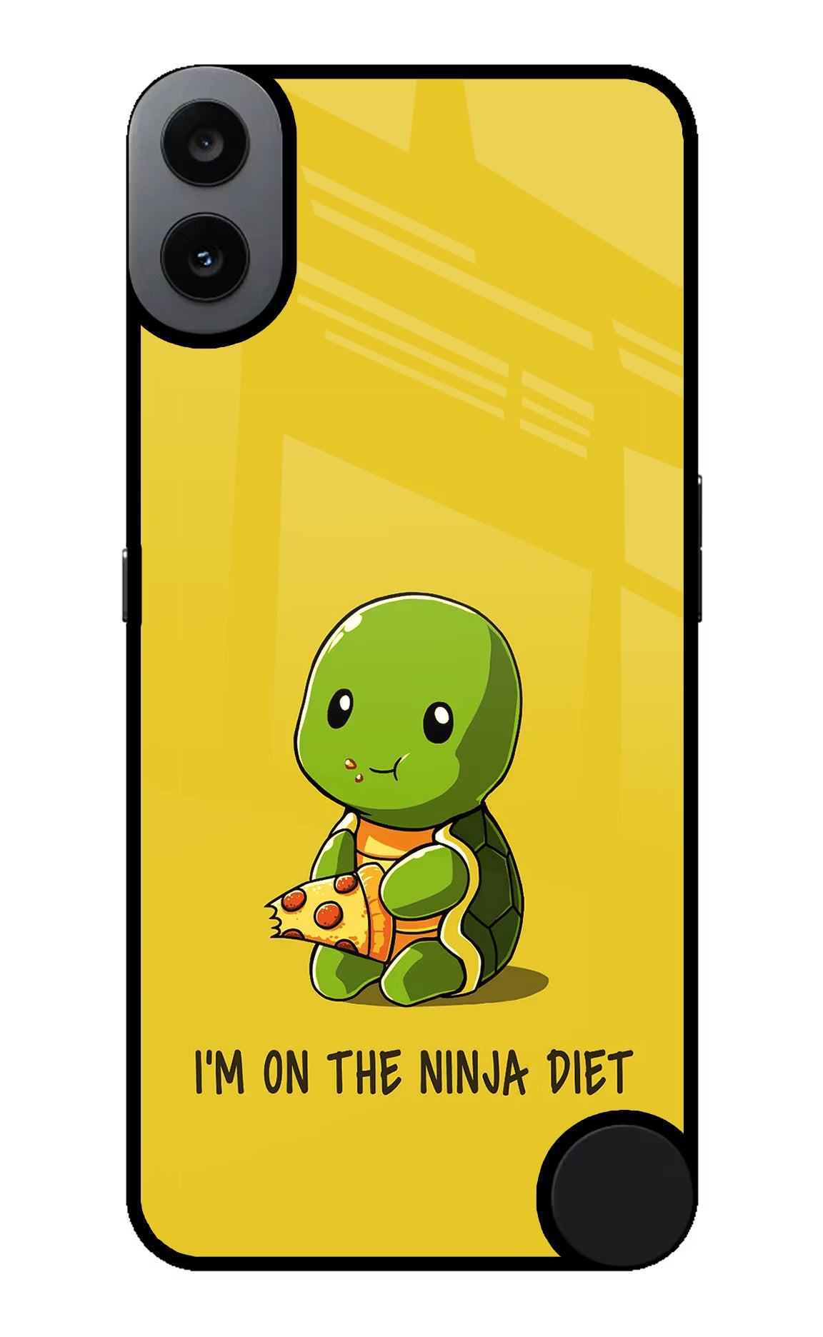 I'm on Ninja Diet CMF by Nothing Phone 1 Glass Case Back Cover by Casekaro
