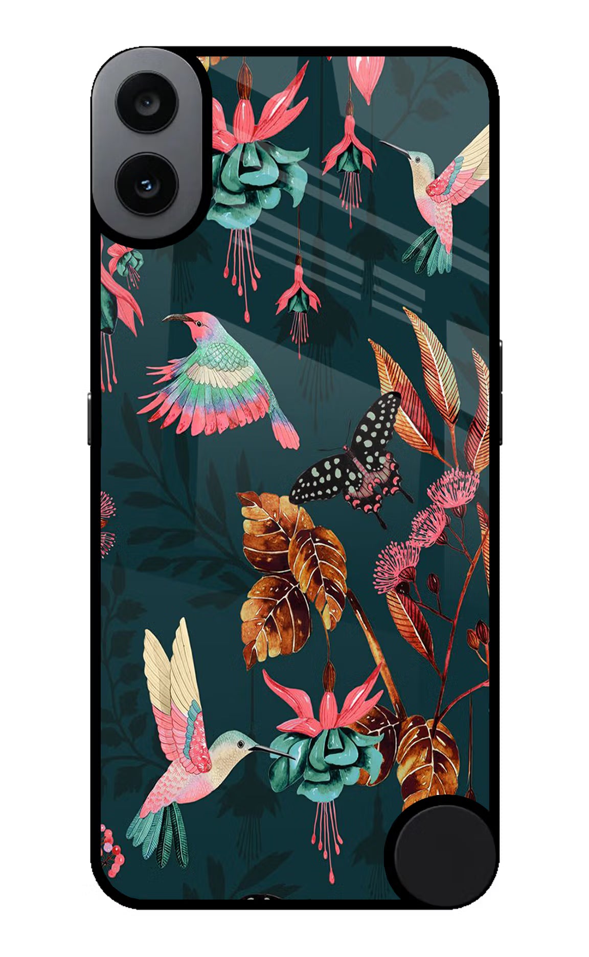 Birds CMF by Nothing Phone 1 Glass Case Back Cover by Casekaro