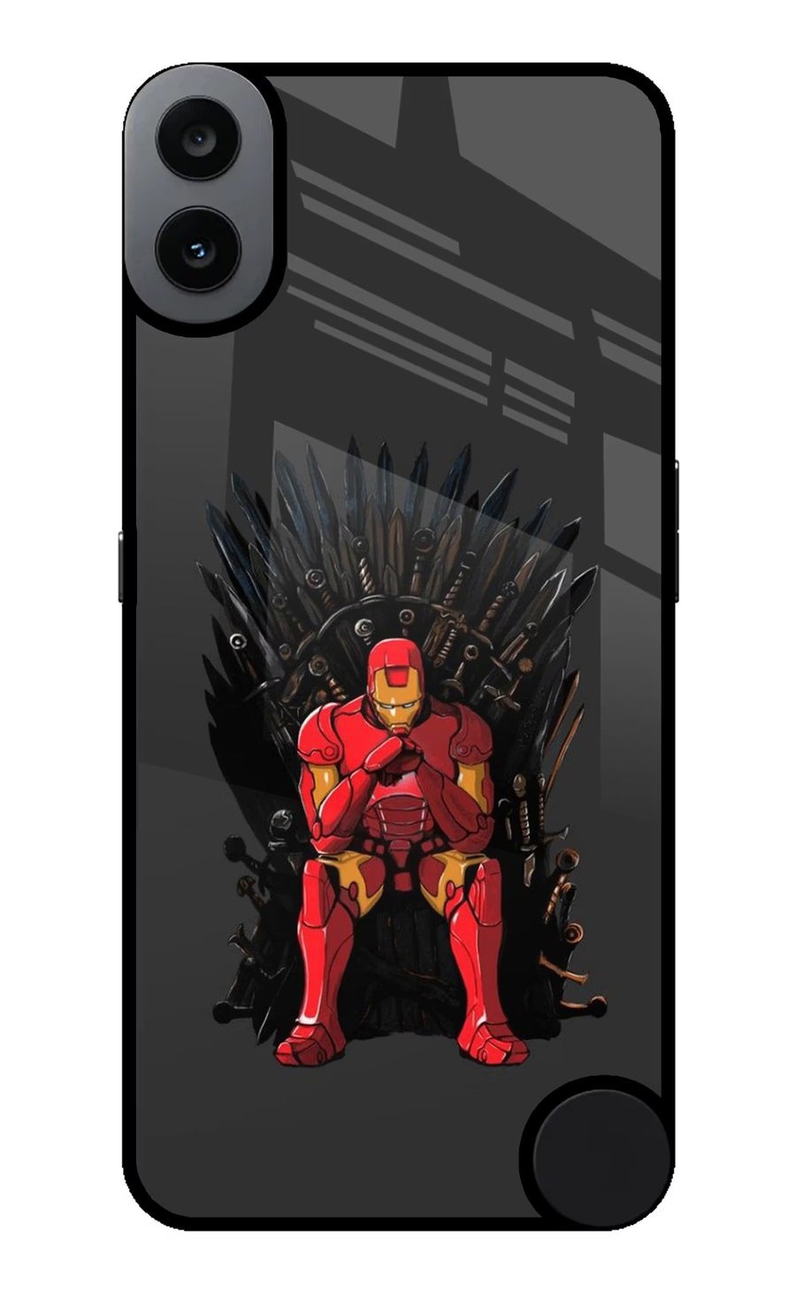 Ironman Throne CMF by Nothing Phone 1 Back Cover, Metal case