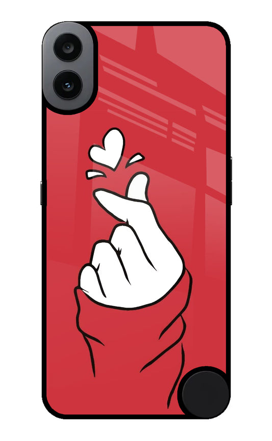 Korean Love Sign CMF by Nothing Phone 1 Glass Case