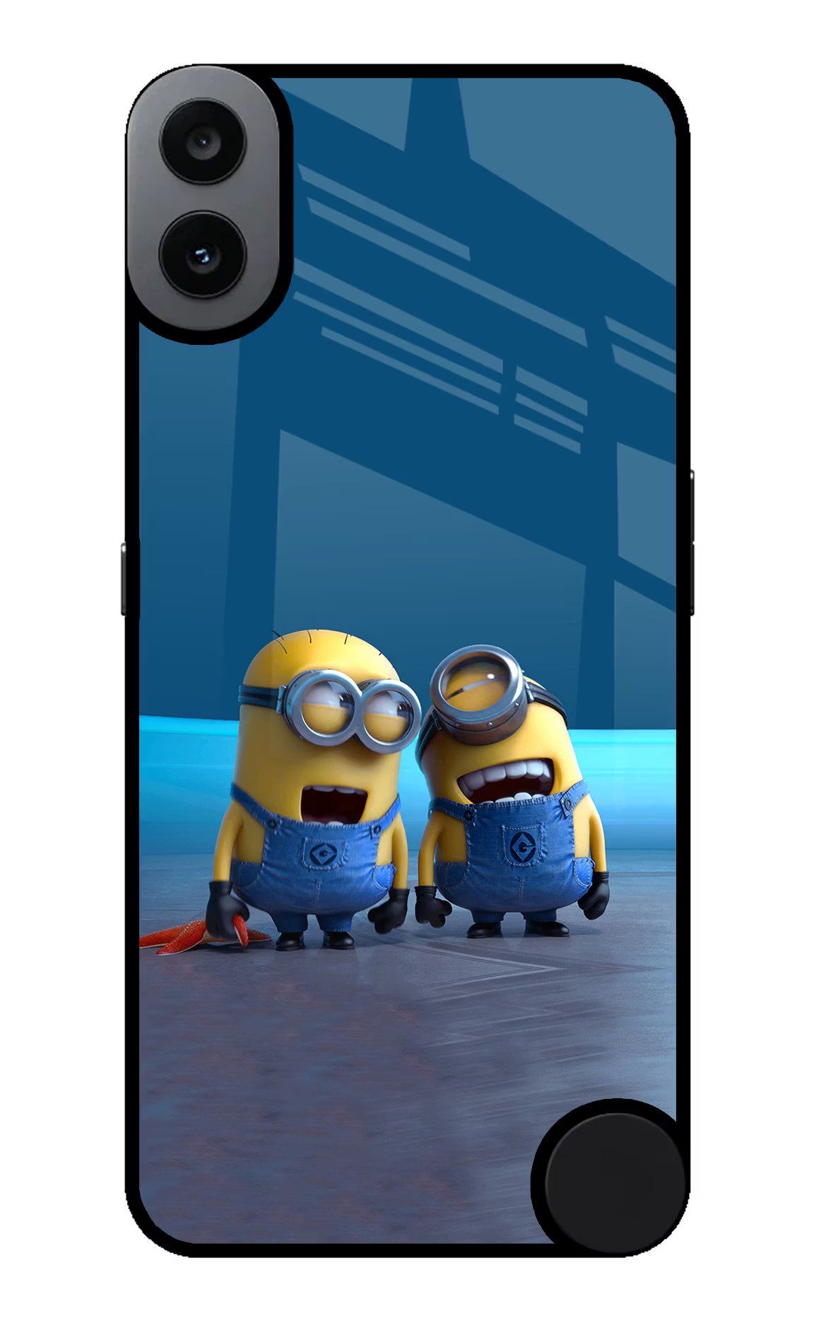 Minion Laughing CMF by Nothing Phone 1 Glass Case