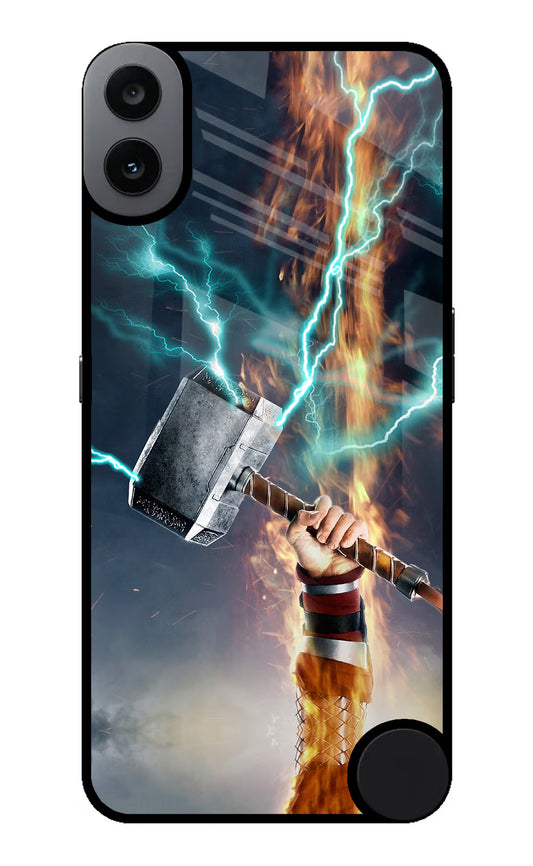 Thor Hammer Mjolnir CMF by Nothing Phone 1 Glass Case