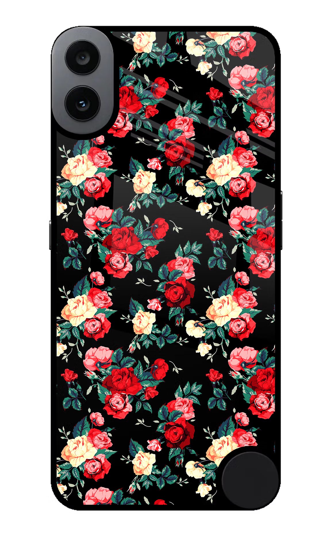Rose Pattern CMF by Nothing Phone 1 Glass Case