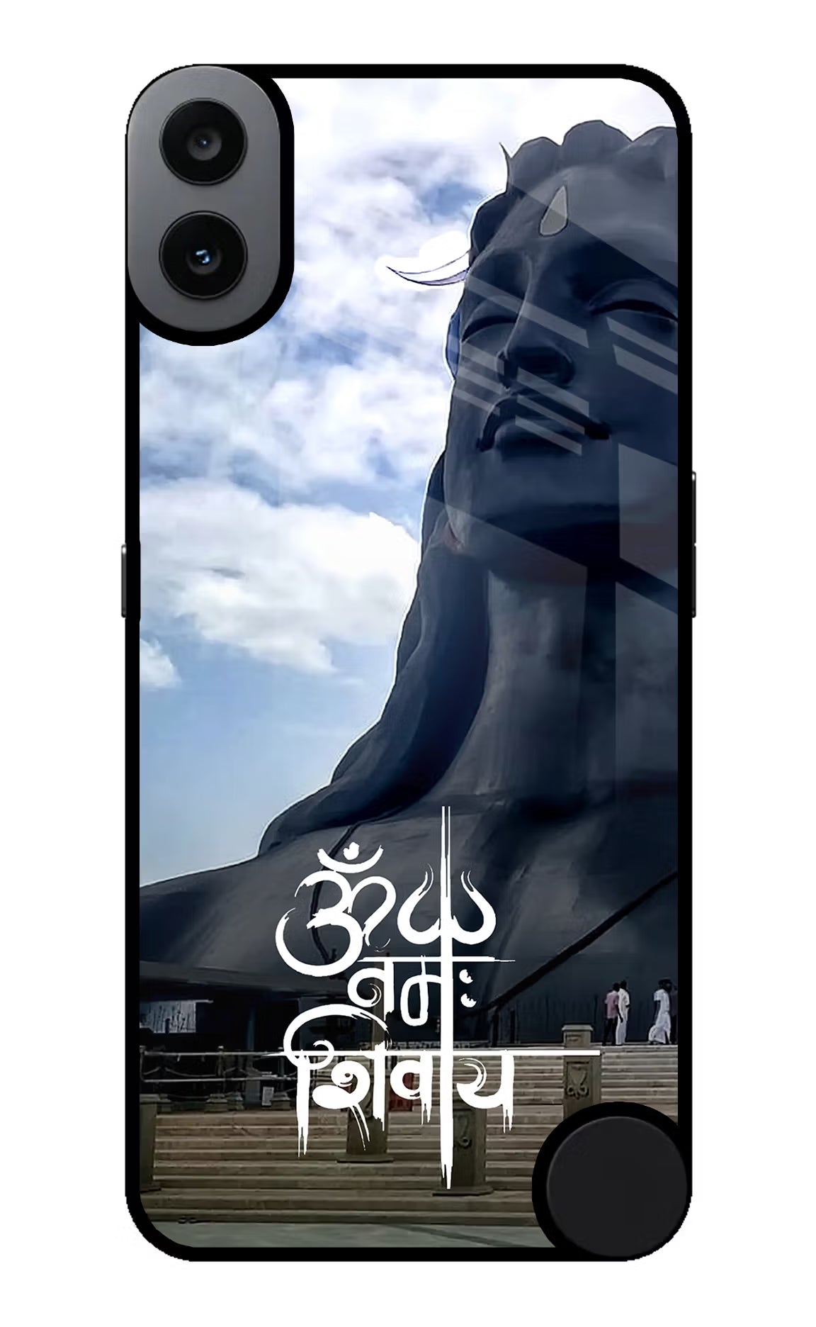 Om Namah Shivay CMF by Nothing Phone 1 Glass Case Back Cover by Casekaro