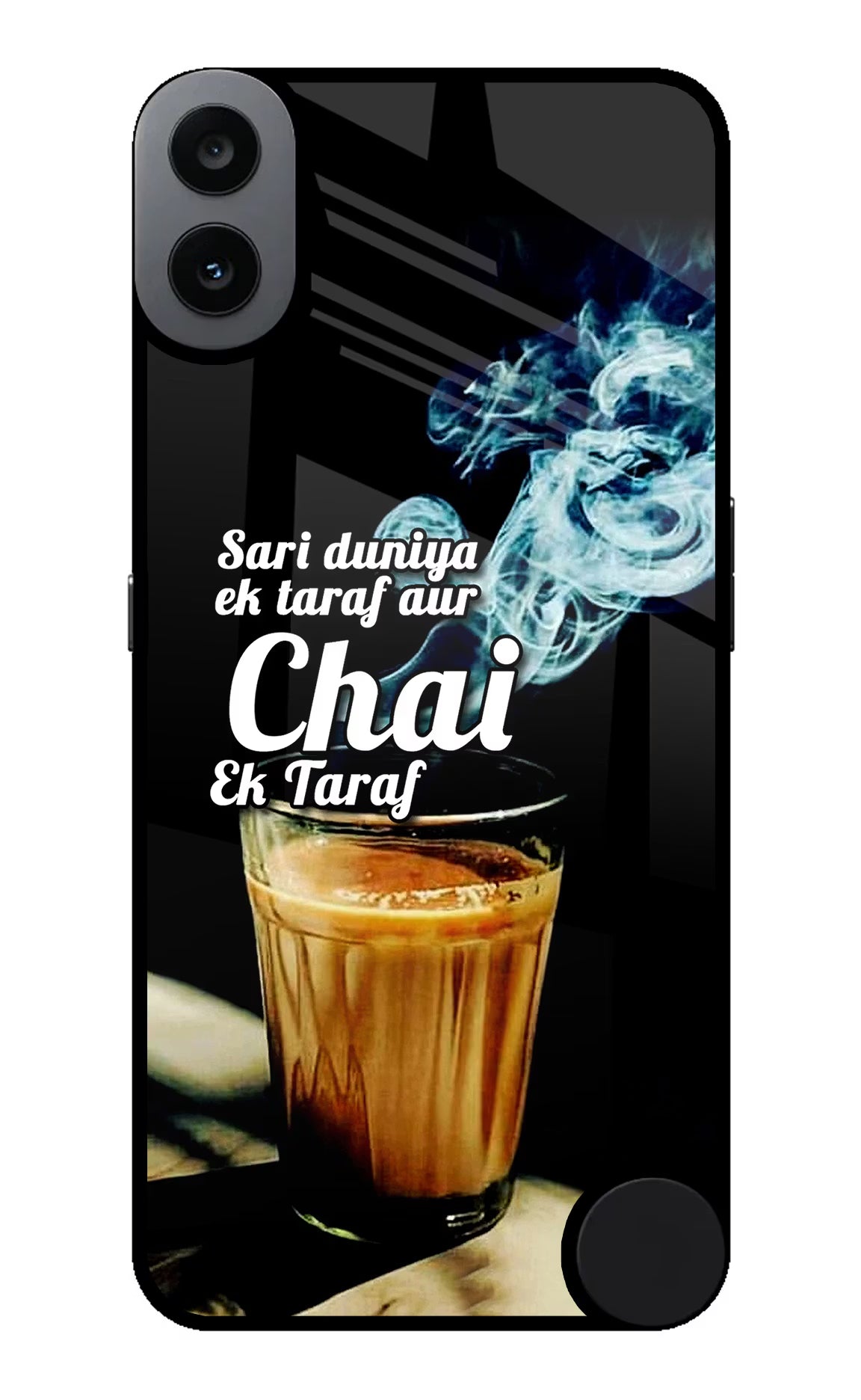 Chai Ek Taraf Quote CMF by Nothing Phone 1 Glass Case