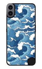Blue Waves CMF by Nothing Phone 1 Glass Case