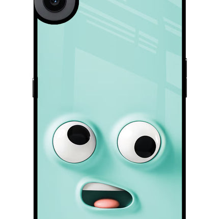 Funny Cartoon CMF by Nothing Phone 1 Glass Case Back Cover by Casekaro
