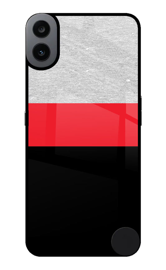 Tri Color Pattern CMF by Nothing Phone 1 Glass Case