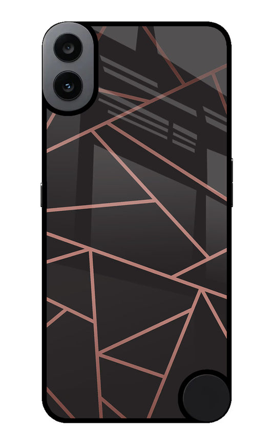 Geometric Pattern CMF by Nothing Phone 1 Glass Case