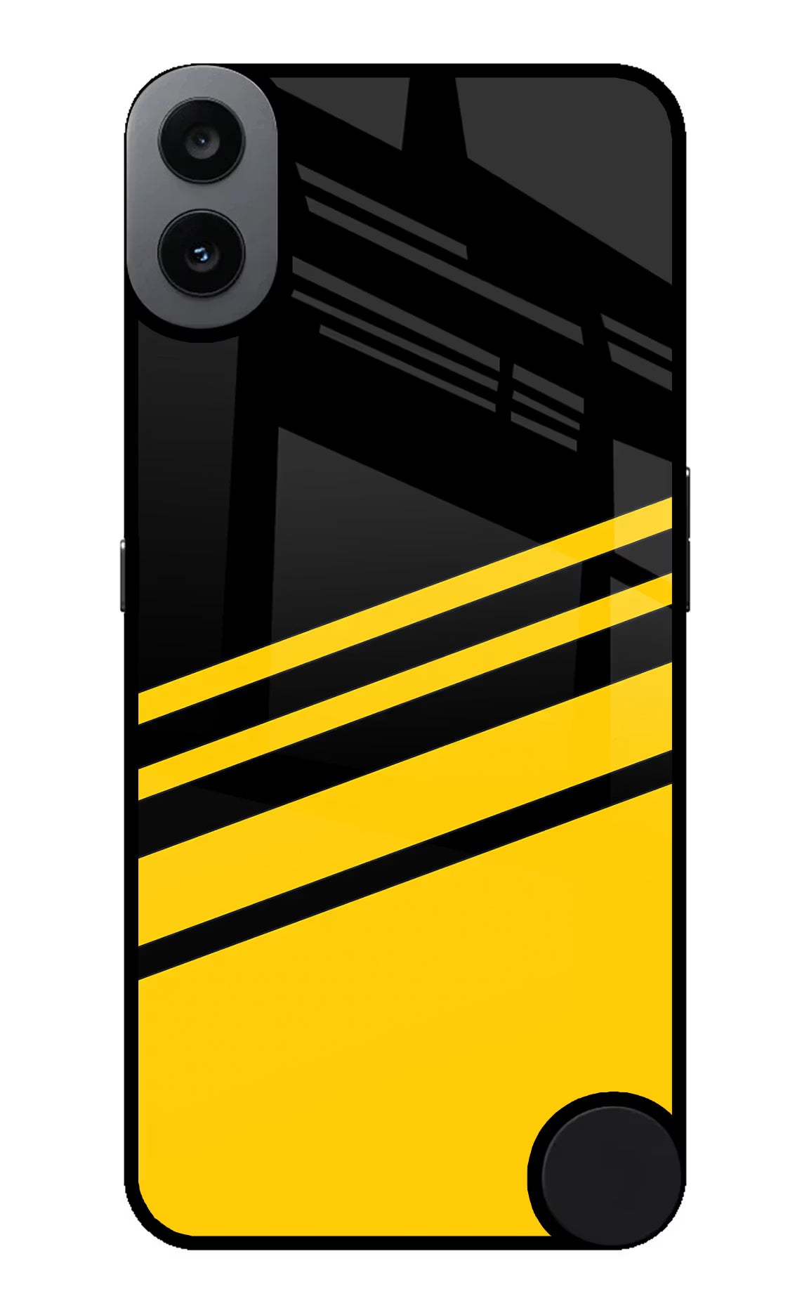 Yellow Shades CMF by Nothing Phone 1 Glass Case Back Cover by Casekaro
