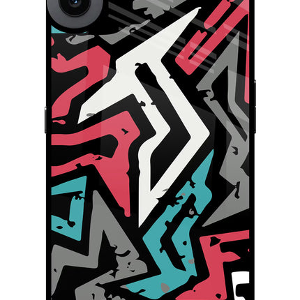 Geometric Graffiti CMF by Nothing Phone 1 Glass Case