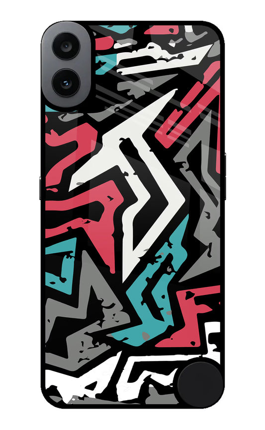 Geometric Graffiti CMF by Nothing Phone 1 Glass Case