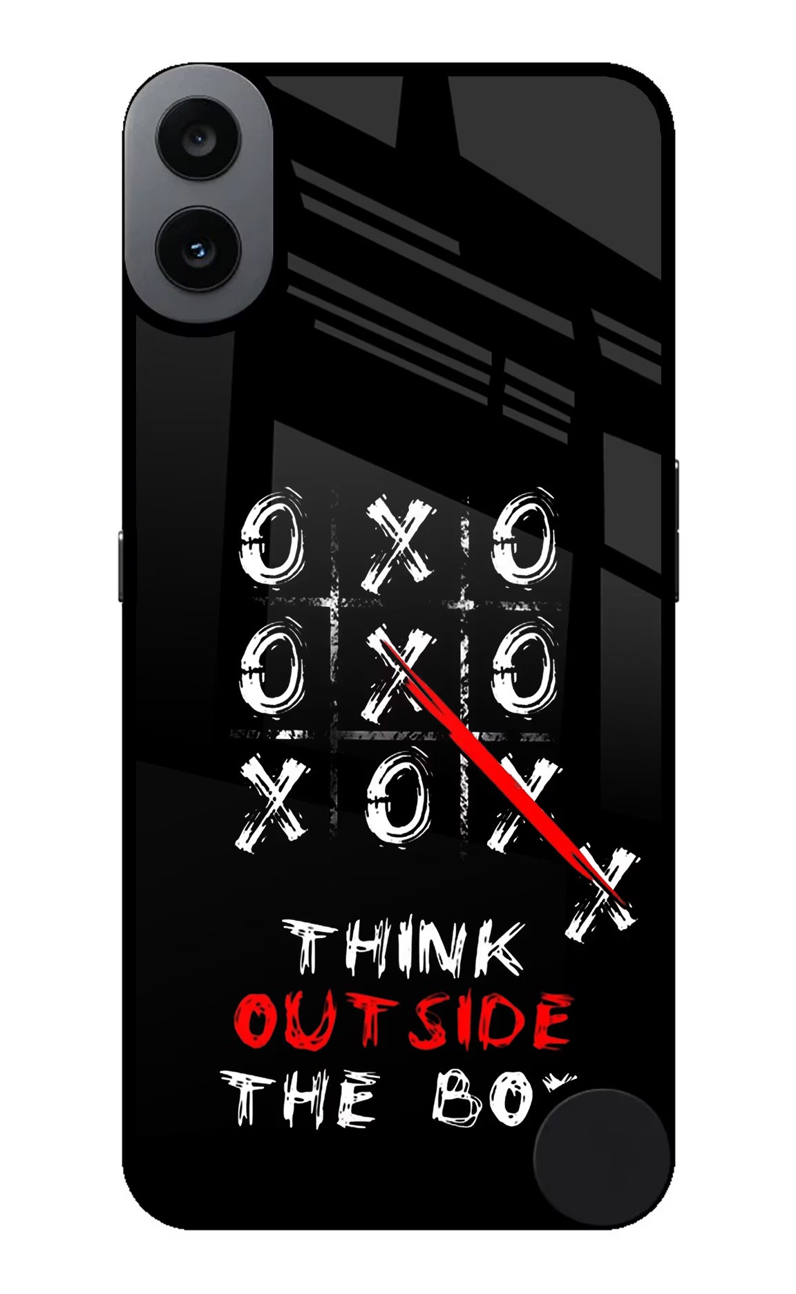 Think out of the BOX CMF by Nothing Phone 1 Glass Case