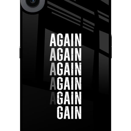 Again Again Gain CMF by Nothing Phone 1 Glass Case