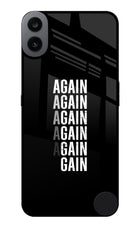 Again Again Gain CMF by Nothing Phone 1 Glass Case
