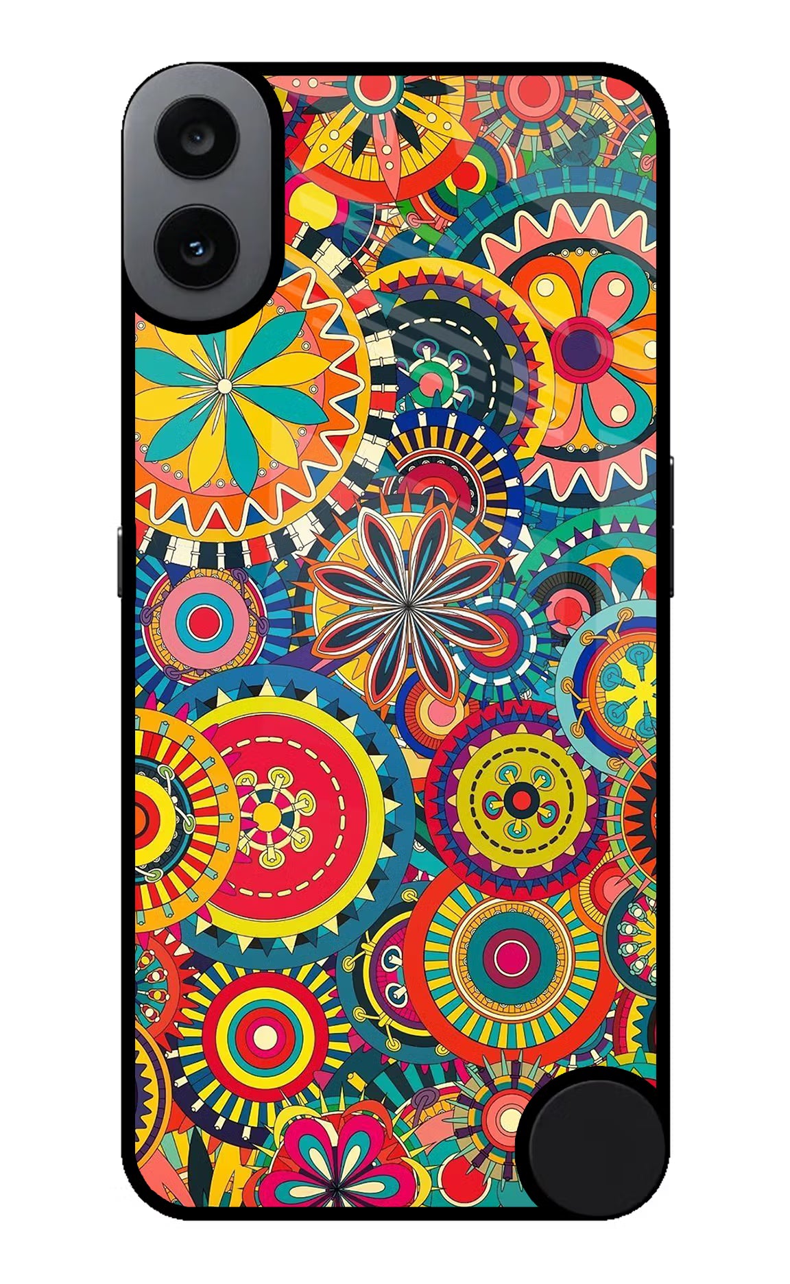 Gol Gol Art CMF by Nothing Phone 1 Glass Case Back Cover by Casekaro