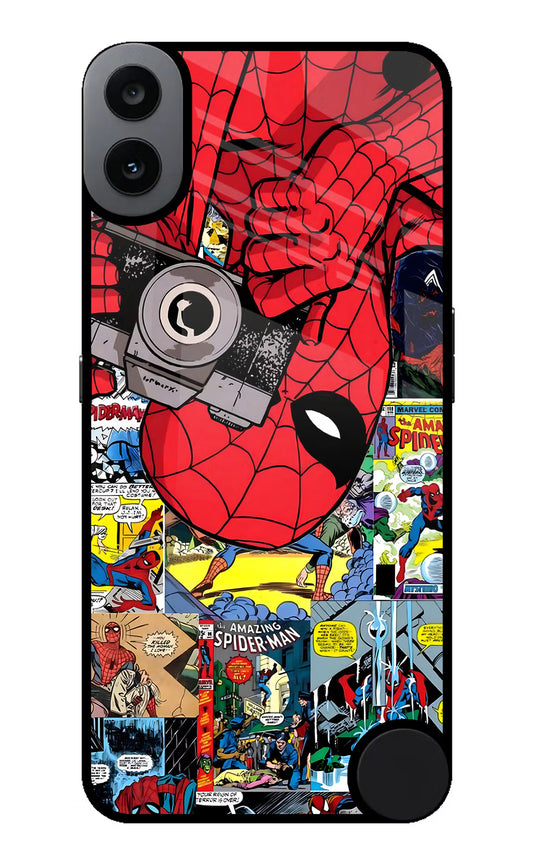 Spider Man CMF by Nothing Phone 1 Glass Case