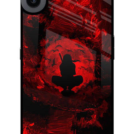 Itachi Uchiha CMF by Nothing Phone 1 Glass Case Back Cover by Casekaro