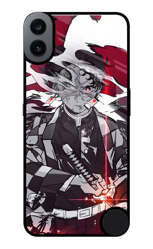 Demon Slayer CMF by Nothing Phone 1 Glass Case