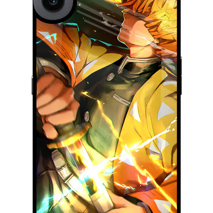 Demon Slayer CMF by Nothing Phone 1 Glass Case