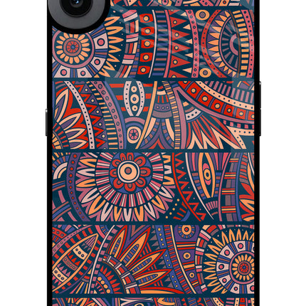 African Culture Design CMF by Nothing Phone 1 Glass Case
