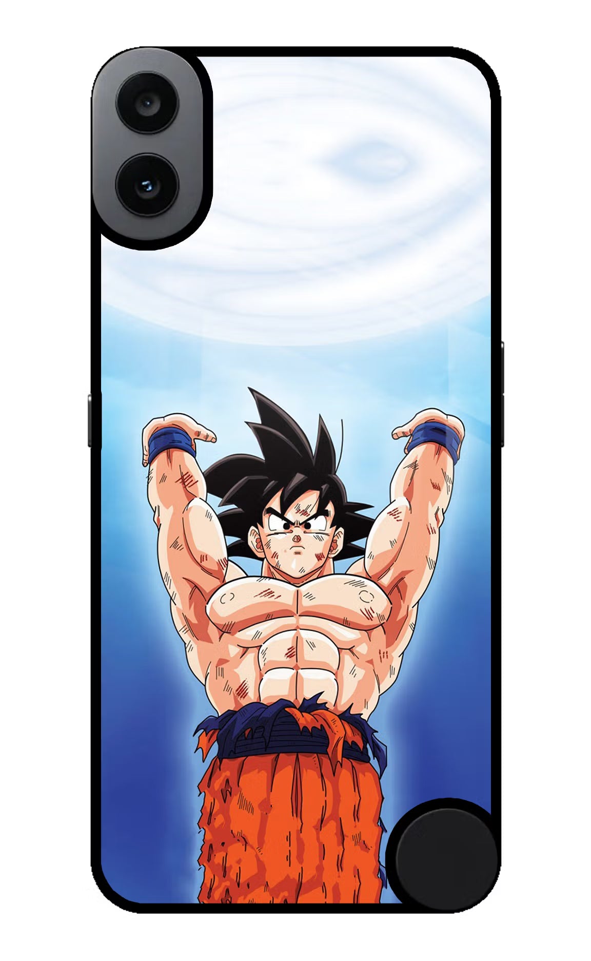 Goku Power CMF by Nothing Phone 1 Glass Case